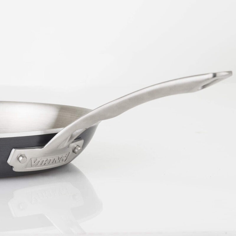 Viking 10-piece set of five-layer stainless steel cookware, universal induction cooker, professional kitchen cooking set