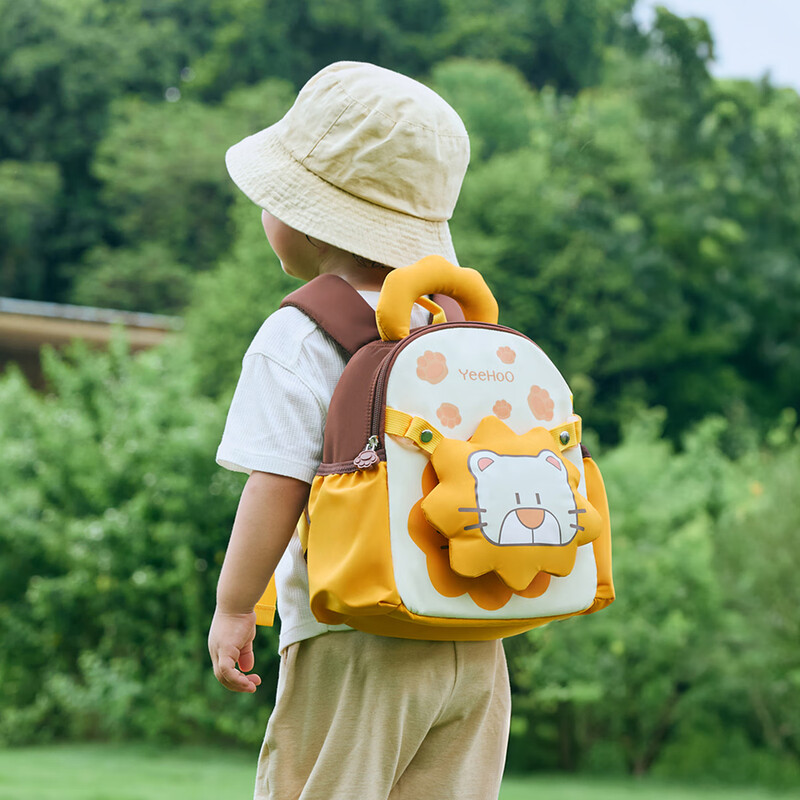 YEEHOO Kindergarten School Bag Boy Children's School Bag Boy Elementary School Backpack Toddler Lightweight Outdoor Travel Backpack