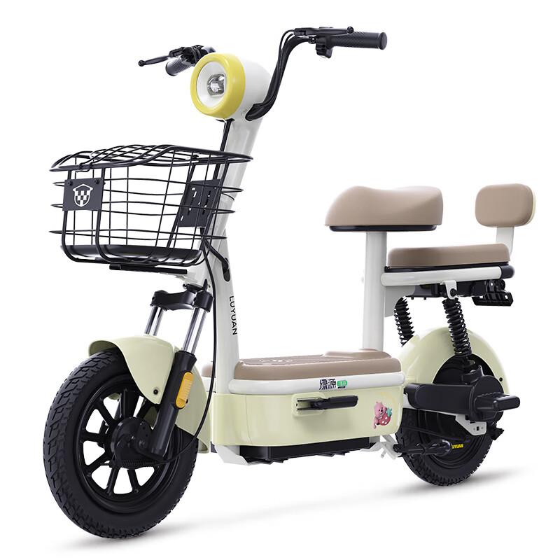 Luyuan Beijing Exclusive Carel 11 New and New National Standard Electric Bicycle Smart and Cost-Effective Electric Vehicle Adult Commuting Small and Licensed Electric Bicycle Go to the store to choose the color