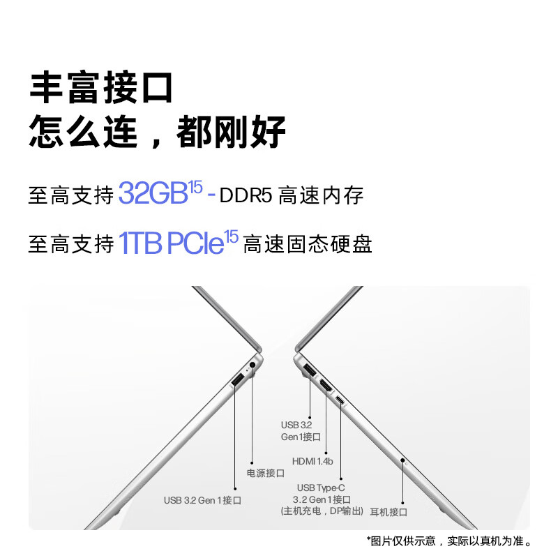 99% new HP Sharp 15 AMD Ryzen 15.6-inch thin and light laptop (six-core R5-7535U 16G 512G fingerprint, one year delivery)