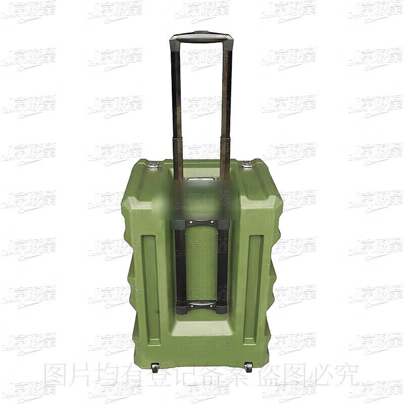 Jingliancheng rotational molding box 700*500*400mm with pull rod storage box combat equipment box equipment box