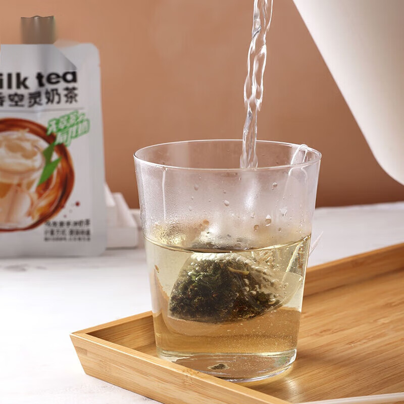 Miss Reckless MON MISSS Miss Reckless Handmade Milk Tea Duck Shit Peach Oolong Tea Ready-to-Drink Afternoon Tea No-cook Independent Small Packaging Beverage Bamboo Fragrance Ethereal Oolong Tea Handmade Milk Tea *6 Packs