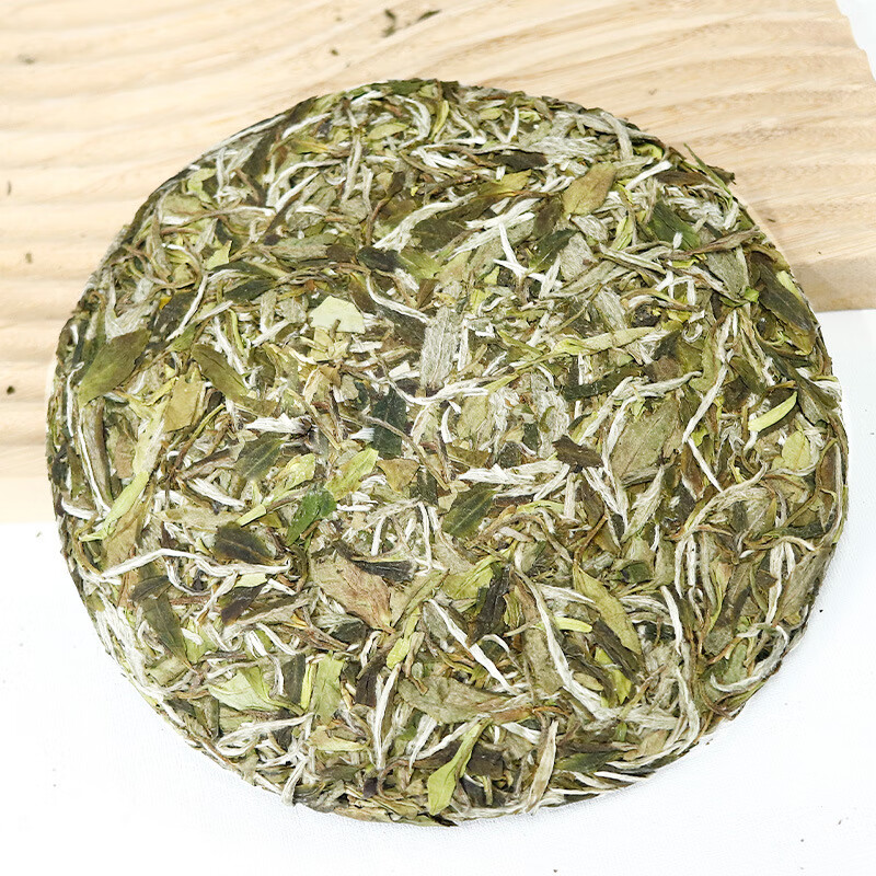 Yidingyi 2023 New Tea Authentic Floral Fragrance Whole Wilderness White Tea Cake Alpine Young Buds Mingqian Spring Tea Manufacturer Batch 2023 Whole Wilderness White Peony One Cake 300g