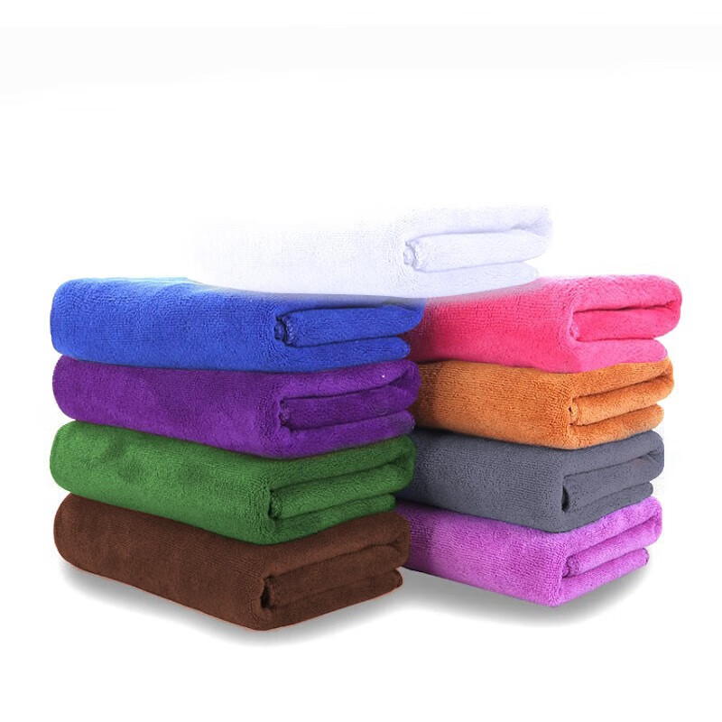 Wenstan WL-041 multi-purpose cleaning towel, glass cleaning, kitchen floor, car wash towel, hotel property cleaning rag 30 60cm, random color (1 piece)