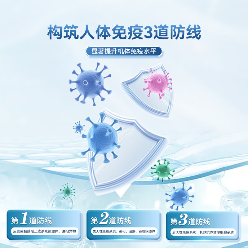 AMYKON Bovine Colostrum Immunoglobulin Oral Liquid Enhances Immunity Necessary for Postoperative Influenza for Children, Adults, Middle-aged and Elderly Buy 2 Pieces and Get 1 Free Box Gamma Globulin Oral Liquid 15 pieces*3 boxes