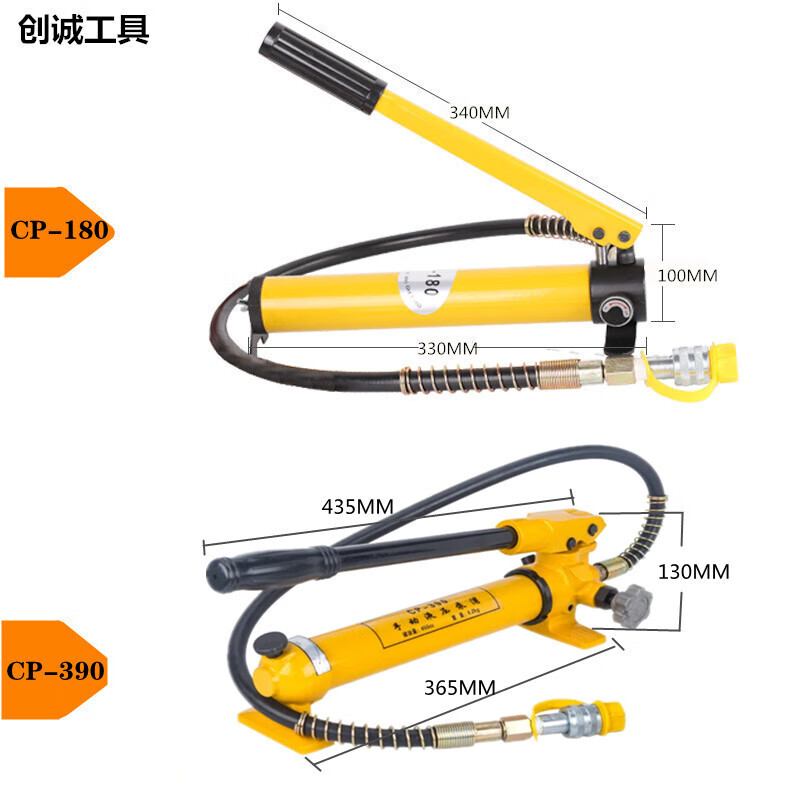 Customized hydraulic hand pump High pressure pump Hydraulic pump Hydraulic pump Manual oil pump CP-180 CP-700-2 manual pump (with meter)