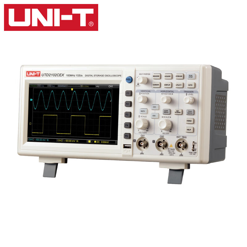 Unilide UTD2102CEX+ digital desktop oscilloscope UTD1050DL handheld oscilloscope 2202CEX+ UTD2102CEX+ dual channel 100M