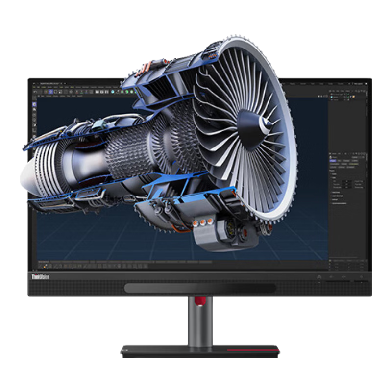 99% new Lenovo ThinkVision 27-inch 4k monitor IPS screen naked eye 3D display factory color calibration professional design PD100W 27 3D