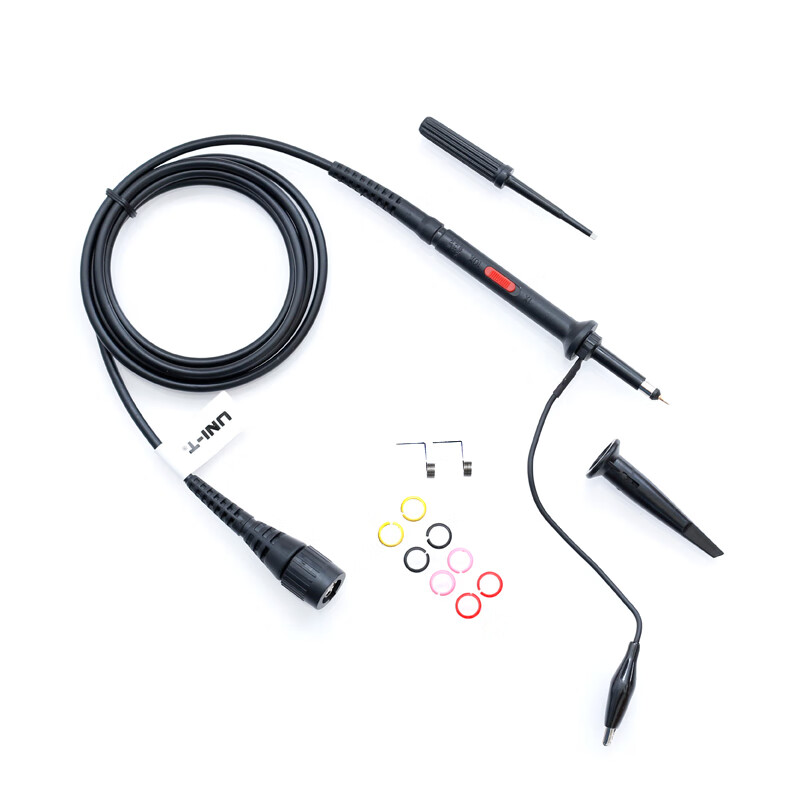 Uni-T UTP03/UTP04/UTP05 oscilloscope probe 60M passive probe 100M high voltage probe 200M UT-P03 (passive probe 60MHz)
