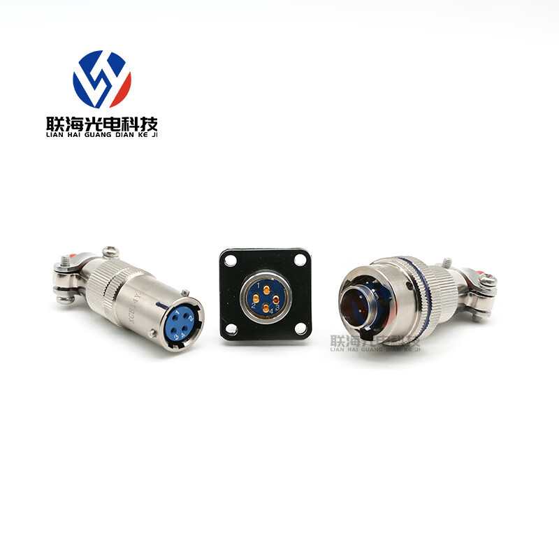 XCE series XCE14F4K1D40 XCE14Y4K1P1 circular connector 4-pin aviation plug and socket XCE14F4Z1D40