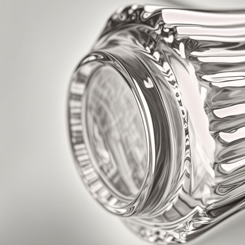 CLITON creative dirty coffee ice American Dirty coffee cup scented glass wine cup vertical pattern water cup Italian style 2 pieces 160ml