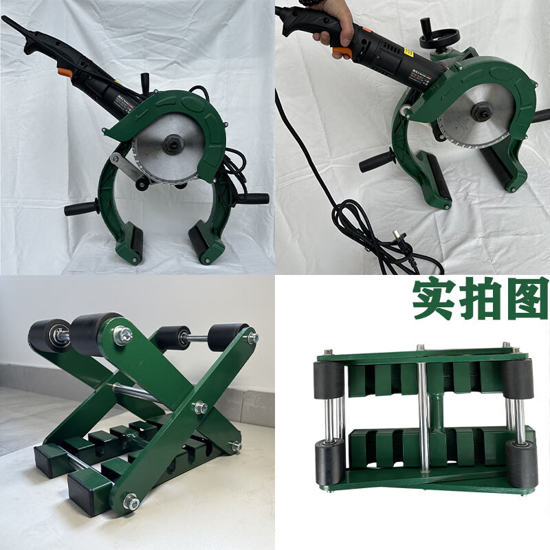 160-400 type electric pipe cutting machine PE pipe PVC pipe PPH pipe iron pipe galvanized pipe handheld pipe cutting machine tool 160-400MM pipe cutting machine