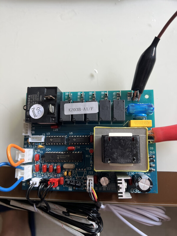 Ousdan household air energy heat pump water heater display KZ02C-22/E, motherboard KZ03B-A1/F wire control KZ02C-22/E