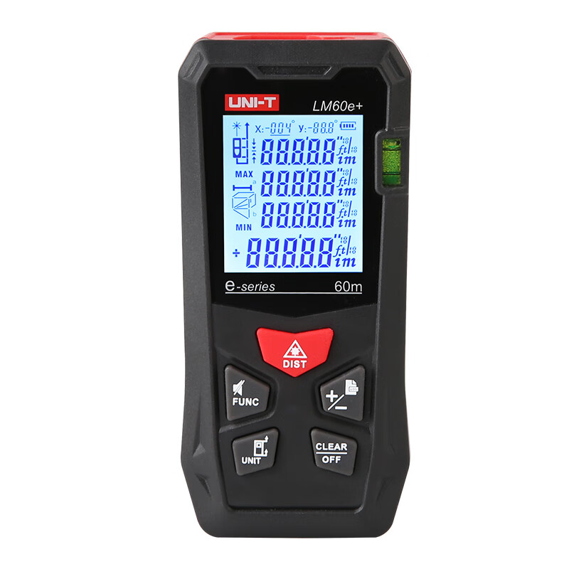 Unilide LM40e+/LM60e+ high-precision laser distance meter infrared laser electronic ruler room measuring instrument LM60e+