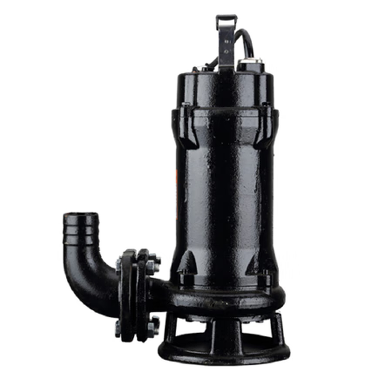 Cutting sewage pump, flow rate 50 cubic meters per hour, lift 25m, rated power 7.5KW, pipe diameter DN80