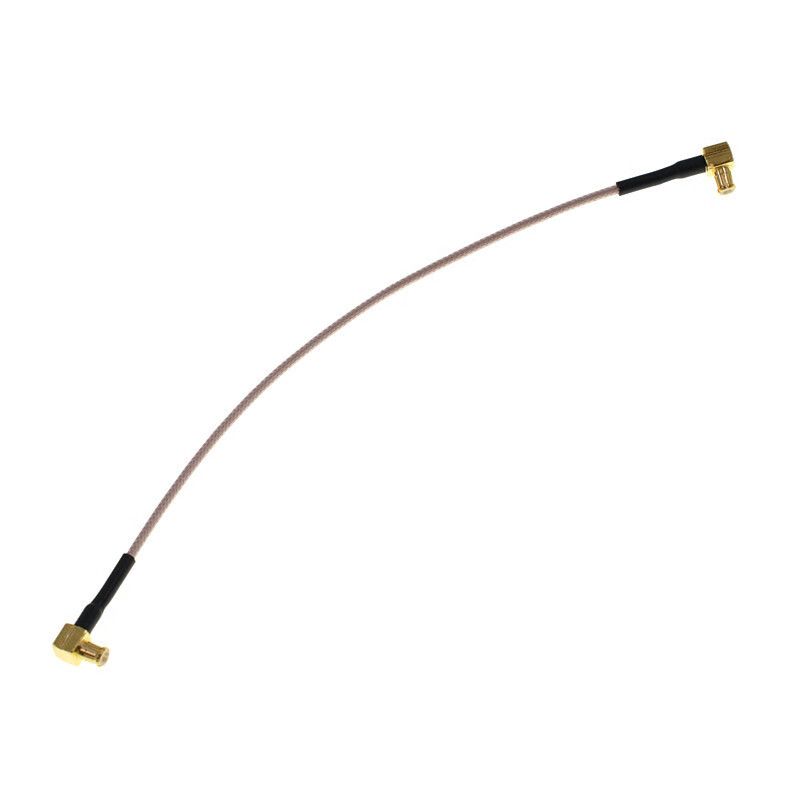 DCKR RF radio frequency connection cable MCX-J male to MCX-K female cable coaxial cable MCX-JJ adapter feeder MCX-JW to MCX-JW 0.2m