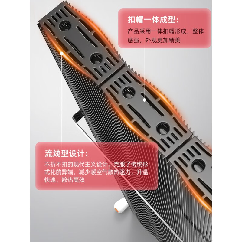 St. Lawrence titanium magnesium aluminum composite radiator home central heating double water channel thick light luxury heating 13570B 135*70b titanium magnesium aluminum double water channel 0mm 1.5m