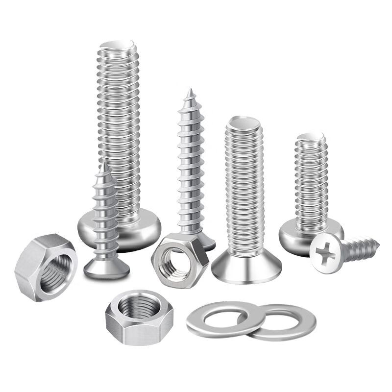 Haiyiduo household screws screw box set nuts nuts screws washers self-tapping screws set M2M3M4M5M6 B set 18 kinds about 500 grams