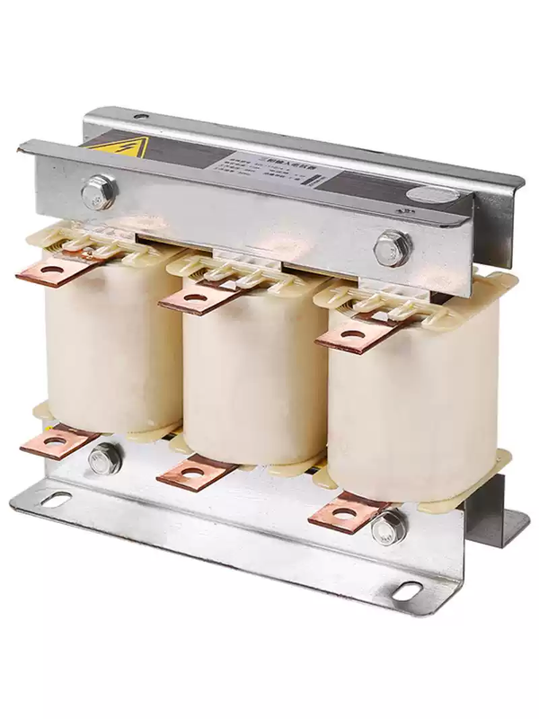 Three-phase reactor inverter special iron core dry ACL input OCL output aluminum inlet and outlet line filter reactor output OCL15KW-40A aluminum