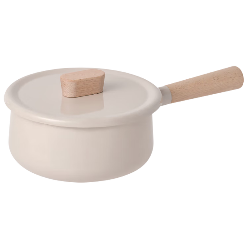 LOCK & LOCK Shile milk pot induction cooker gas baby baby food supplement hot milk instant noodles small milk pot 18CM