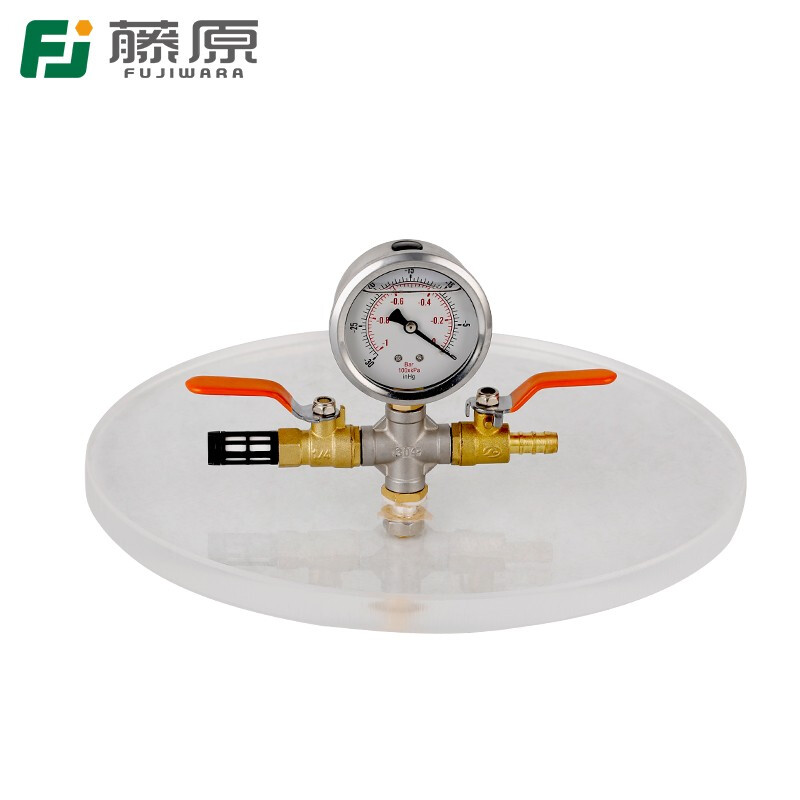 XMSJ vacuum drying oven laboratory stainless steel dryer bubble defoaming barrel industrial glue silicone defoaming barrel 12L defoaming barrel 3 gallon regular model