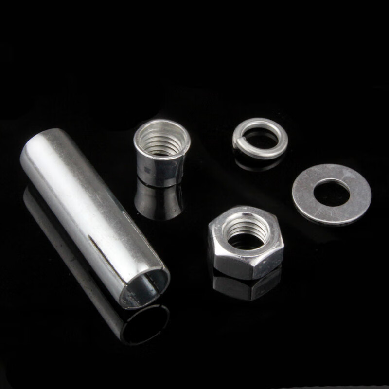 Jingxuan ceiling expansion screw combination three-piece set of explosion boom screw matching expansion tube conjoined inner explosion tube cone mother M8 three-piece set (50 sets)