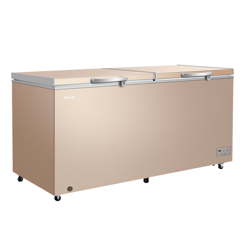 Meiling (MEILNG) - 40 degrees deep cooling horizontal commercial large-capacity freezer deep freezing quick freezing single temperature refrigeration freezer quick freezing supermarket 1L 401 liters - 40 degrees deep cooling quick freezing - machine control