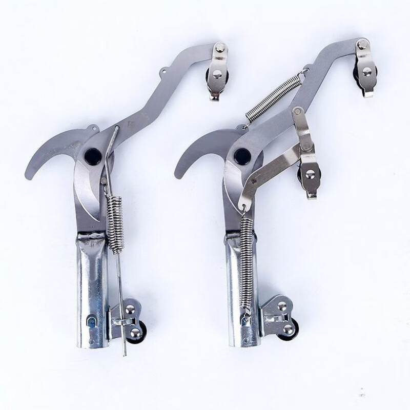 Qinkai high-altitude tree pruning artifact, fruit-picking artifact, longan scissors, high-branch shears, telescopic pole, high-altitude pruning scissors, extended, super labor-saving three-wheel shears (no rope)