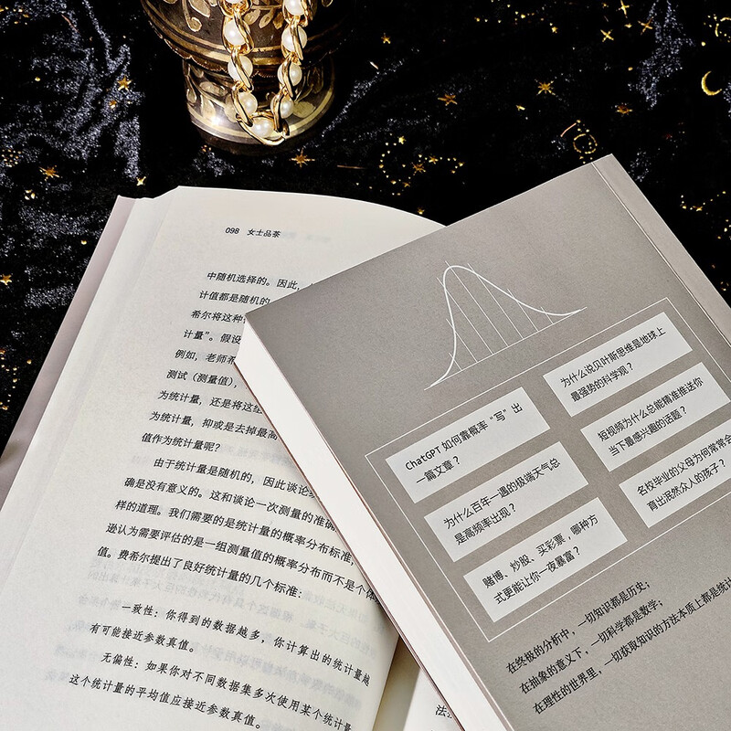 Ladies Tasting Tea, a classic introduction to statistics, a must-read for introduction to statistics recommended by colleges and universities