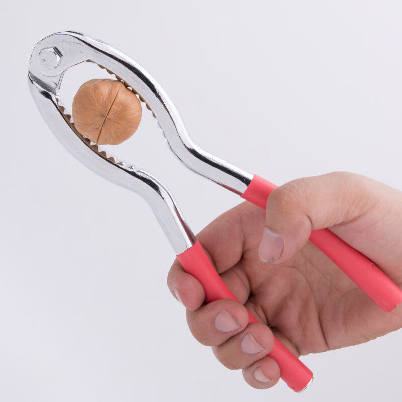 ZQ walnut clip walnut artifact household walnut pliers multi-functional walnut sheller thickened and labor-saving spring clip half core easy to deform