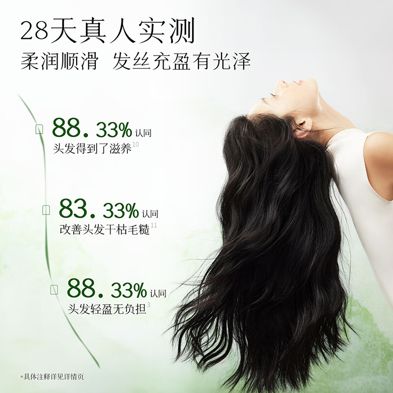 Sanshenghua Qinying Air Conditioner 400ml Air Bottle Nourishing, Repairing, Smooth and Smooth Conditioner for Men and Women to Prevent Hair Breakage