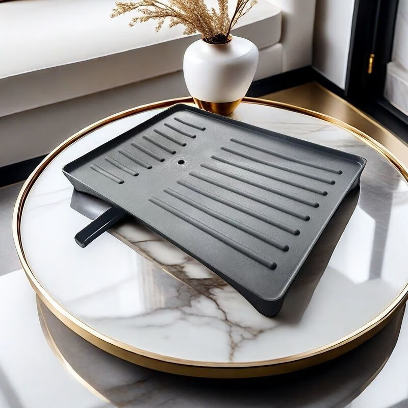 FANCYCHIC Kitchen Drain Basket Drainage Tray Dishes Desktop Multifunctional Heightened Drainage Tray Living Room Storage Drainage Base Large White Drainage Tray