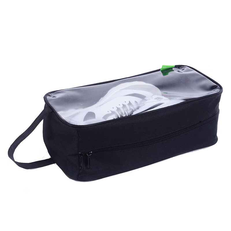 HengTravler transparent shoe box portable waterproof and dustproof portable shoe bag shoe bag home travel Oxford cloth shoe storage bag green