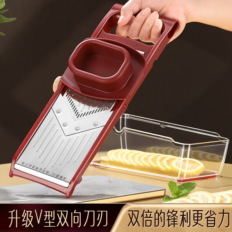 SSN lemon slicer to cut lemon slices artifact fruit slicer slice artifact kitchen multi-functional hand guard home