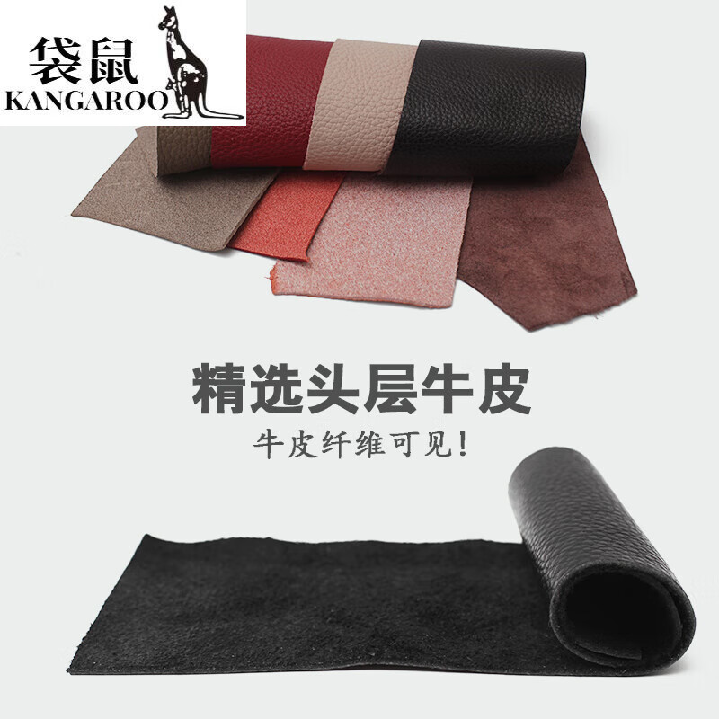 Kangaroo (KANGAROO) luxury (chi) long hand wallet women's soft cowhide large capacity wallet for mobile phone multi-function card holder trendy gray