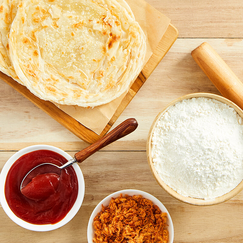 Miss Taiwanese flavor original hand cake 900g 10 pieces children's breakfast semi-finished food early New Year's Day gift