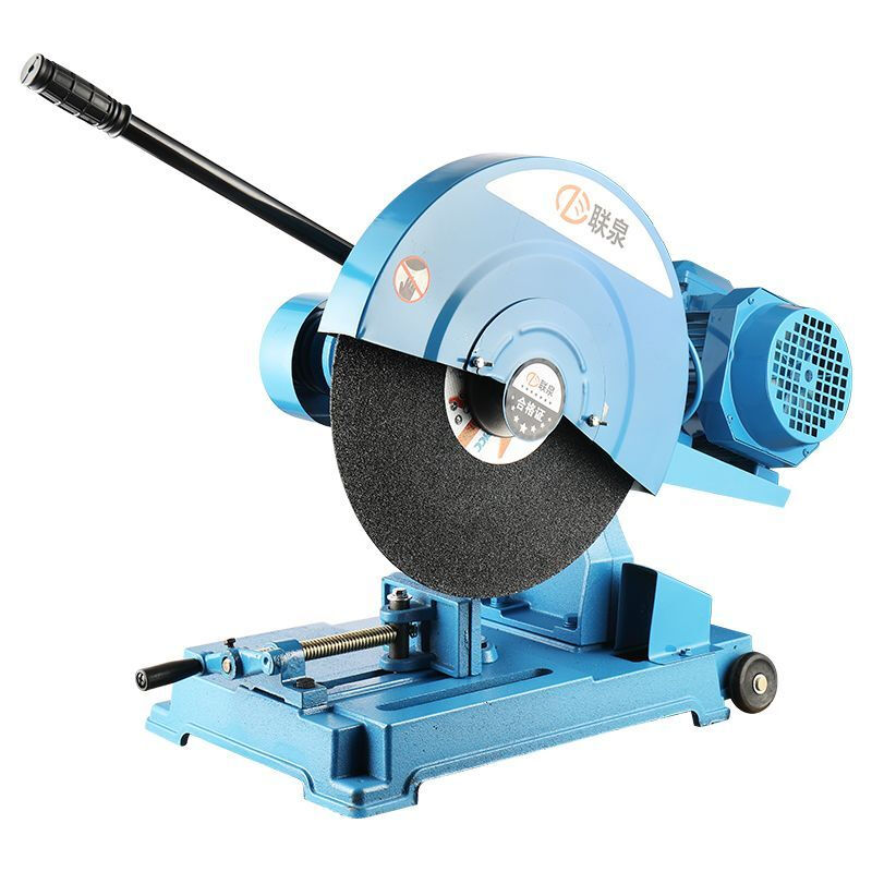 400 type steel cutting machine, wood sawing machine, industrial-grade heavy-duty cutting machine, three-phase 3KW high-power household cutting machine, steel plate type 2.2kw frame, no motor