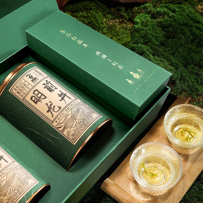 West Lake Brand 2025 New Tea Green Tea Longjing Tea Mingqian Special Grade 250g High-end Gift Box New Year's Gifts for Elders