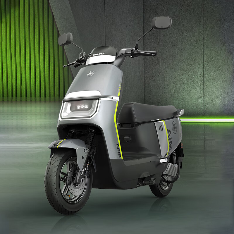 AIMA (AIMA) store pick-up, pilot high-power, long-range, high-speed adult smart electric motorcycle, scooter, take-out truck, choose color at the store and pick up the car