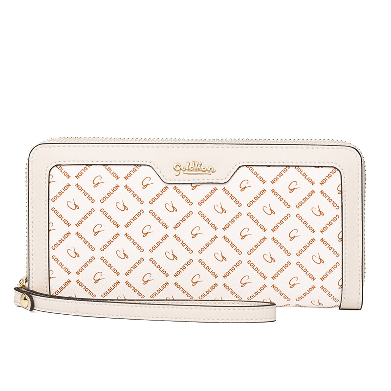 Goldlion Wallet Women's Long Wallet Holds Mobile Phones Multiple Card Slots Large Capacity 2025 New Multi-Cash Zipper Handbag Fashionable Portable Official Authorization Penalty 10 for Fake