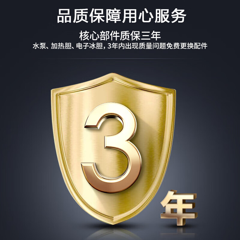 Oaks commercial water purifier, water boiler, commercial water dispenser, direct drinking water dispenser, large flow filter water purifier, company office factory, pure drink heating all-in-one machine AU31 starry sky gray