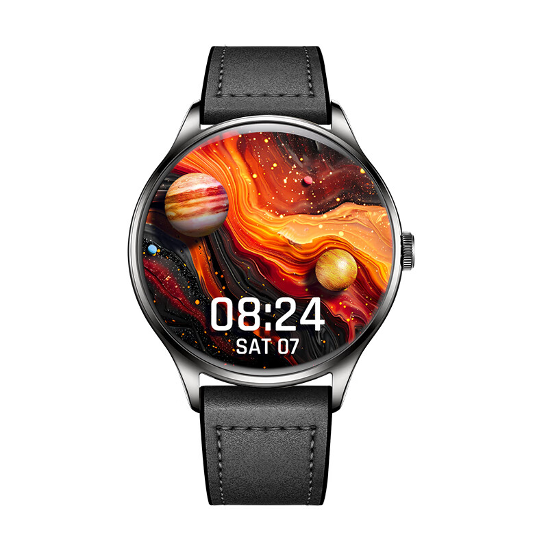 Jeep smart watch for men and women, ultra-thin model, high appearance, custom dial, AI voice question and answer, NFC access control, health and sports, heart rate blood oxygen sleep, long battery life, waterproof Jeep smart watch for men and women, ultra-thin model, AI voice heart rate, blood oxygen black