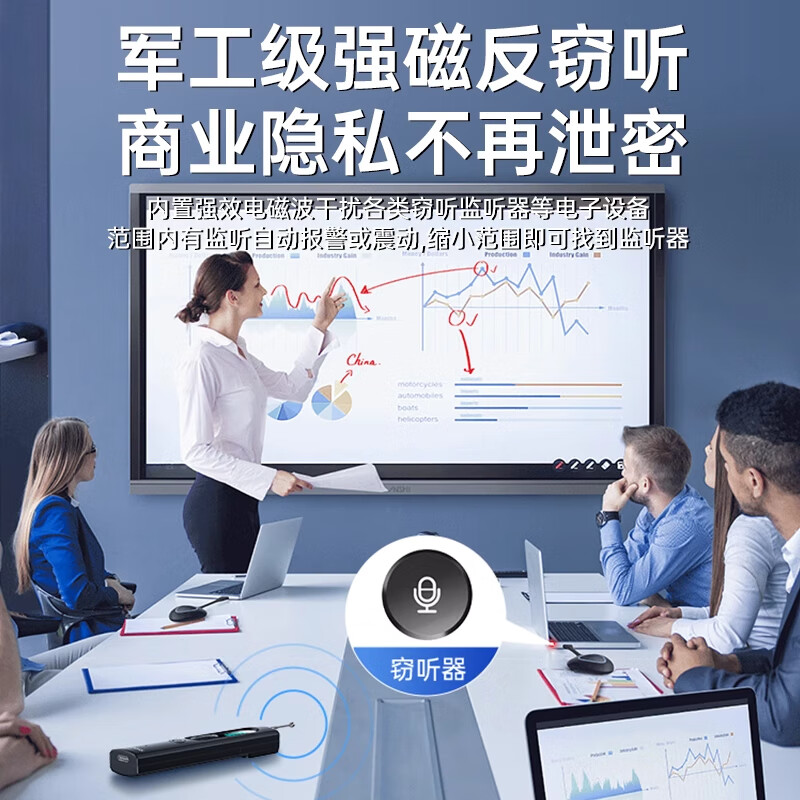 Fanxi detector scanner anti-positioning monitoring anti-candid infrared scanner hotel smart signal anti-positioning high-precision detection