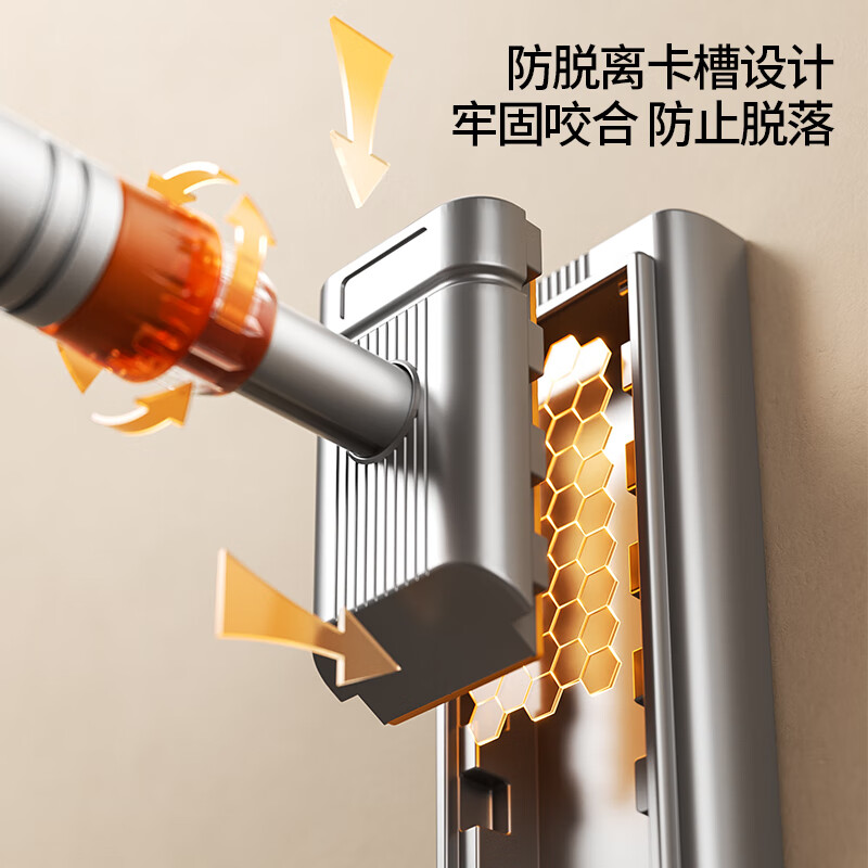 Schneider horizontal bar indoor pull-up device household horizontal bar floor-standing swing indoor fitness equipment hanging bar (100-135cm) gear lock/13 levels adjustable