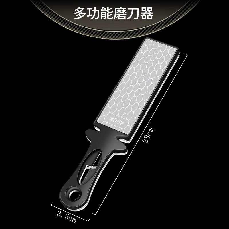 AILUKI Japanese knife sharpener multifunctional emery whetstone household kitchen knife sharpening tool fast double-sided knife sharpener high-end multifunctional knife sharpener