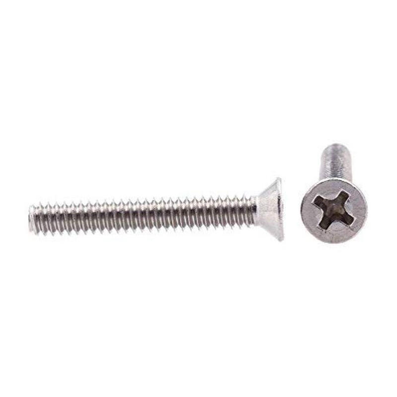 Prime-Line Machine Screws Flat Head Phillips Screwdriver #632 X 1 Inch 188