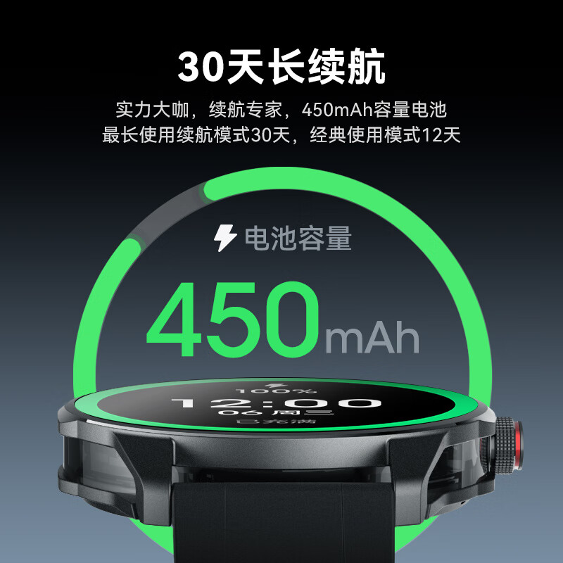 Nubia smart watch WATCH GT Bluetooth call, ultra-long battery life, all-round health monitoring, multi-functional sports watch, birthday gift for boyfriend, suitable for Apple Red Devils