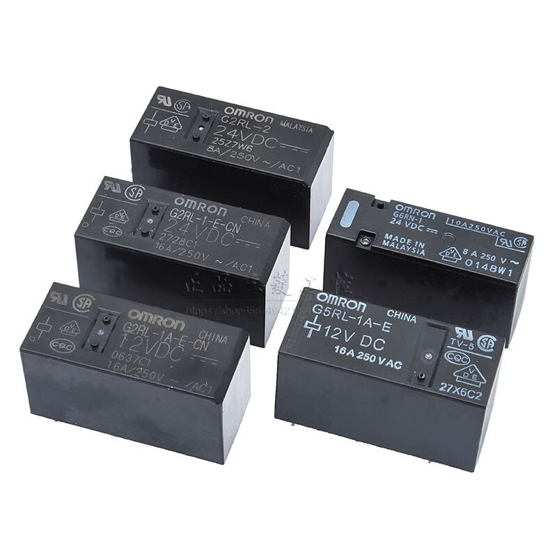 Original Omron relay-2 G5RL-1A-E G6RN-1-CN DC-5V-12V-24V G5RL-1A-E-HR DC12V