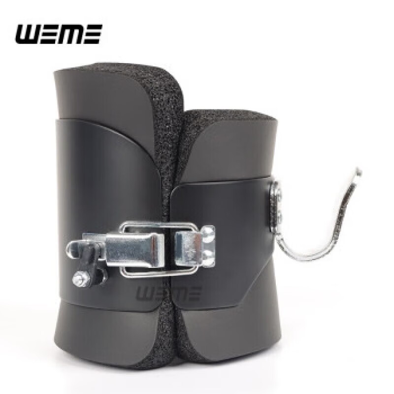 He Jiagong upside-down footwear spine stretching high upside-down ankle boots upside-down shoes protective boots equipment abdominal muscle training handstand machine black black pair (including 2 meters)