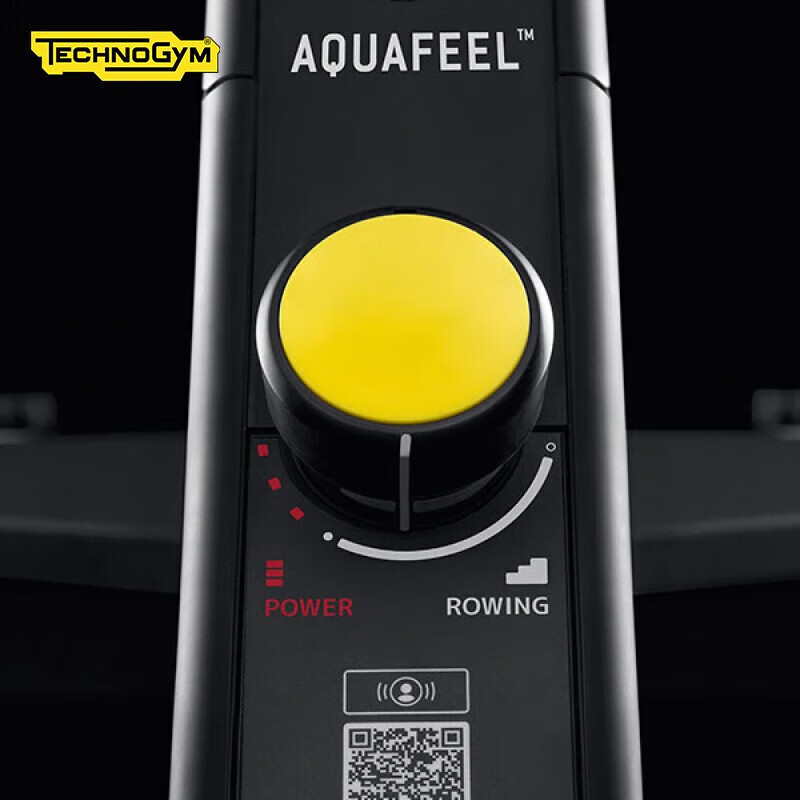 Technogym rowing machine SKILLROW household wind resistance magnetically controlled foldable full-body aerobic fitness training equipment imported black (delivered to your door for installation within 30 days)
